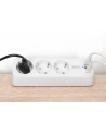 digitus Listwa zasilająca biurkowa, 3 gniazda Schuko, 2x USB-A (2x 12W), 1x USB-C (30W) z zaciskiem na blat, kabel 1,5m, biała - nr 24