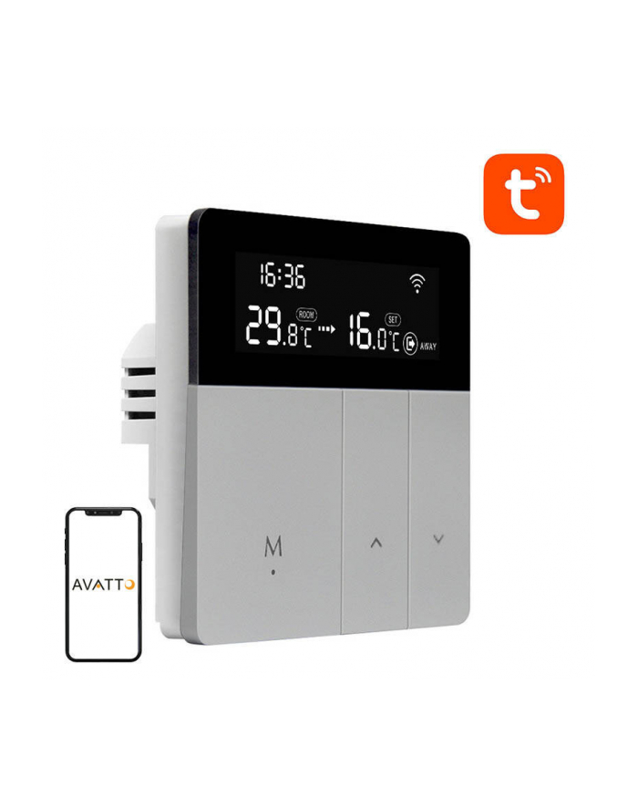 Avatto Inteligentny Termostat WT50 WT50WH3A główny
