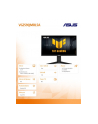 asus Monitor 24.5 cala VG259QMRL5A IPS 310Hz HDMIx2 DP głośniki - nr 2