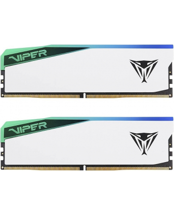 patriot Pamięć DDR5 Viper Elite 5 RGB 32GB/6000 (2x16GB) C30 biała