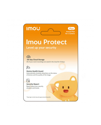 Karta chmura Imou Protect Plus