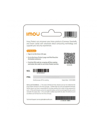 Karta chmura Imou Protect Plus