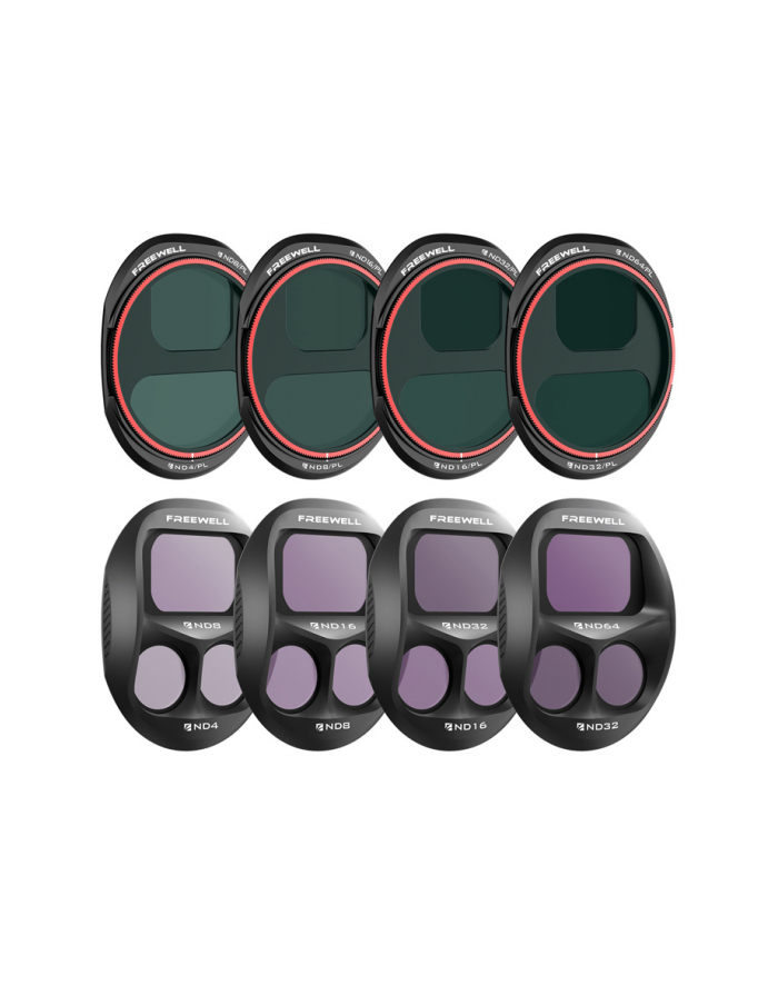 Freewell Zestaw filtrów do Dji Mavic 4 Pro All Day (8szt) główny