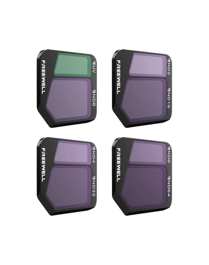 Zestaw 4 filtrów Freewell Split ND do drona DJI Mavic 3 główny