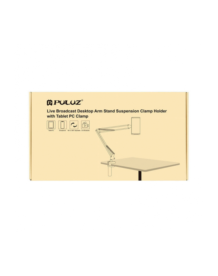 Puluz Statyw biurkowy z uchwytem na telefon/tablet główny