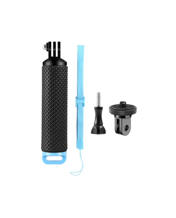 Puluz Uchwyt wypornościowy do kamer sportowych i telefonów (czarny)