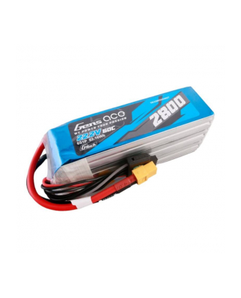 Gens Ace Gtech 2800Mah 22.2V 60C 6S1P Lipo Z Konektorem Xt60 Plug (65565) nr 1