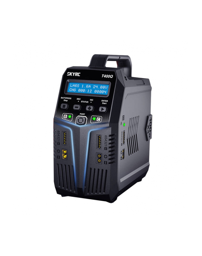 Ładowarka Skyrc T400Q 4x100W 12A Cztery kanały główny