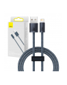 BASEUS KABEL USB   KABEL DO IPHONE USB - LIGHTNING 1M, 2,4A SZARY (CALD000416)  (CALD000416) - nr 1