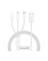 Baseus Szybkiego Ładowania Superior Data Usb Do M+L+C 3.5A 1Mwhite - nr 2