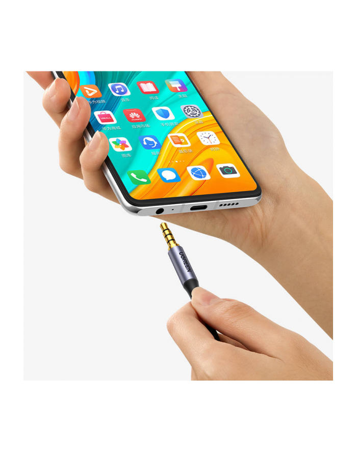 UGREEN  KABEL JACK 3.5MM - 2M CZARNY (UGR1187BLK)  (UGR1187BLK) główny