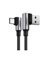 UGREEN KABEL USB   KĄTOWY KABEL PRZEWÓD USB - USB TYP C QUICK CHARGE 3.0 QC3.0 3 A 1 M SZARY (US176 20856) - nr 5