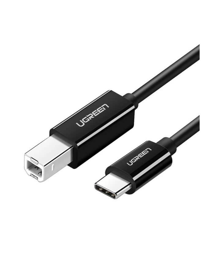 Ugreen Kabel USB-C 2.0 do USB-B US241 do drukarki, 1m (czarny) (80811) główny