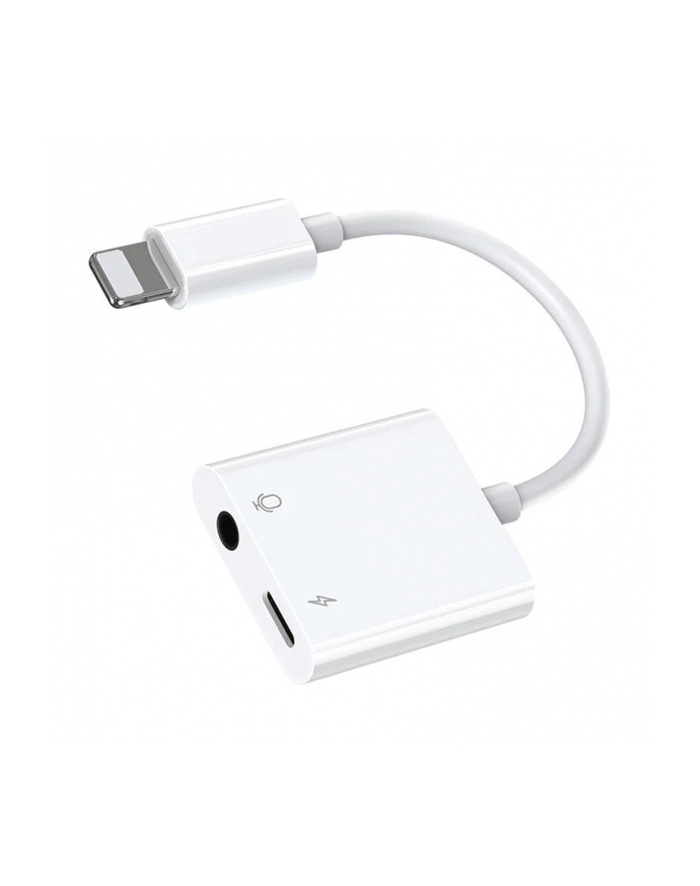 Joyroom Adapter Audio Lightning / 3.5 mm S - Y105 (biały) (SY105) główny