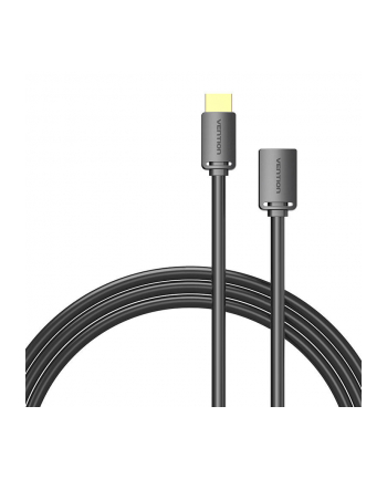 Vention HDMI-A męski do HDMI-A żeński 4K HD PVC 5m AHCBJ (czarny) (56408)