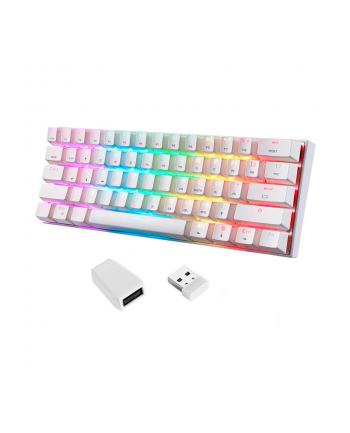 Klawiatura Motospeed SK62 (Outemu Blue) - Biała (SK62WHITEBLUE) nr 1