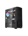 Darkflash Obudowa komputerowa DF2100 + 4 wentylatory argb (czarna) (61644) - nr 2