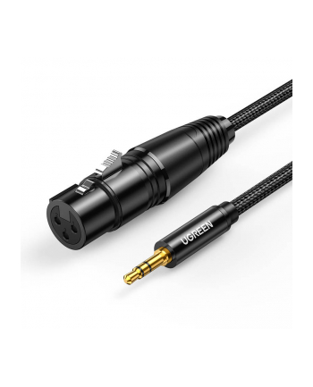 UGREEN AV182 Kabel XLR żeński do jack 3.5 męski - 2m (czarny) nr 2