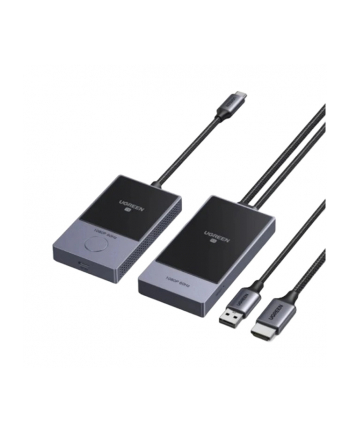 Ugreen Transmiter HDMI bezprzewodowy nadajnik i odbiornik do 30m - czarno-srebrny nr 1