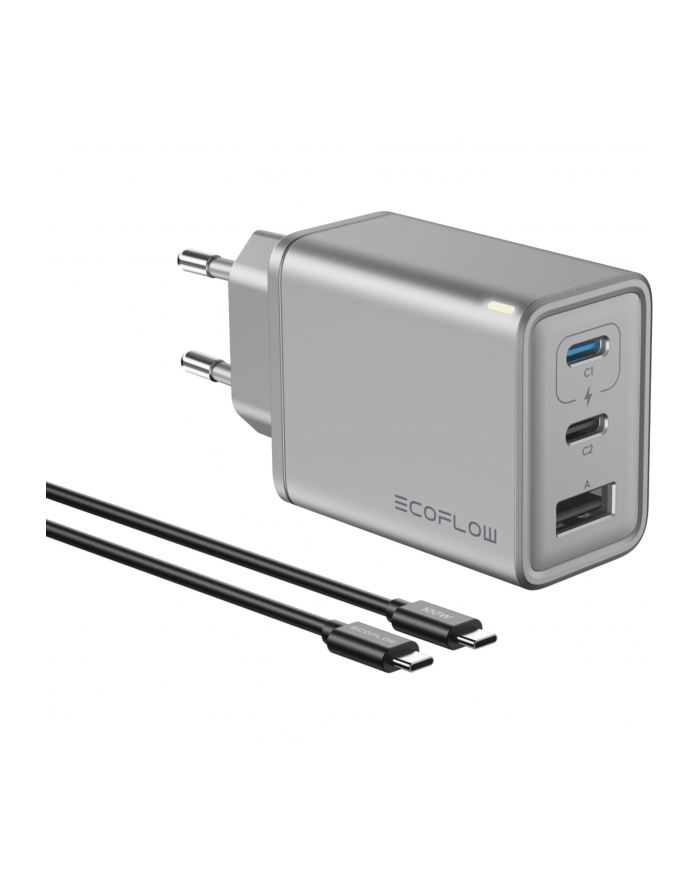 Ecoflow Ładowarka Sieciowa Do Telefonu 2x Usb-c Typ-c Gan Qc 4.0 65w główny