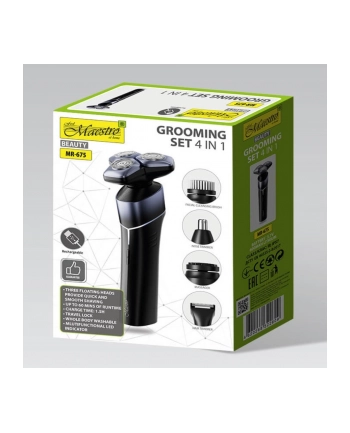 feel-maestro Zestaw do golenia 5w1 USB MR-675