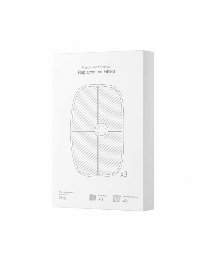 PETONEER  SMART PET FONUTAIN FILTRY WYMIENNE 3 SZT. PN12000101 główny