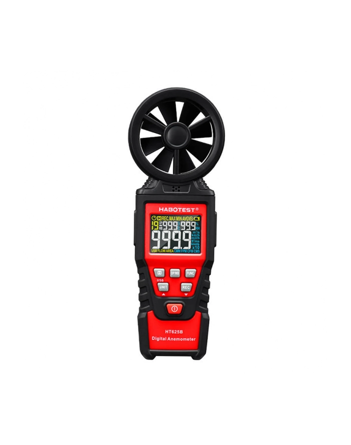 Habotest Cyfrowy Anemometr Ht625B główny