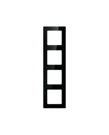 Ramka do włączników Światła Avatto N-TS10-Frame-B4 Poczwórna (czarna)