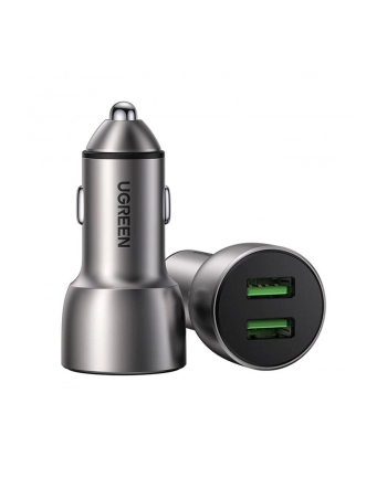 Ugreen Ładowarka Samochodowa Cd213 Qc 3.0, 2Xusb, 36W
