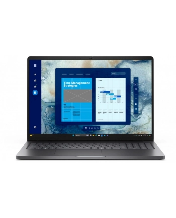 Laptop Dell Pro 16 PC16250 W11P C7 150U/16GB/512GB/FgrPr/FHD IR Cam'Mic/WLAN+BT/16.0 FHD+/BcklKb/3C/YPS3 Magnetite color, textured finish