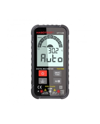 Habotest Cyfrowy Multimetr Uniwersalny True Rms Ht112B