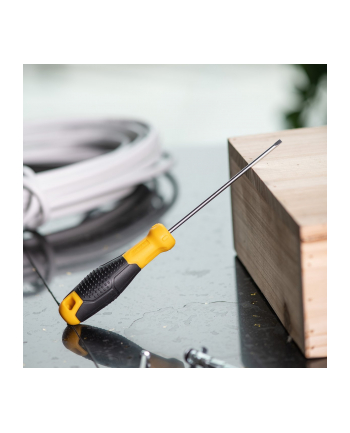 Deli Tools Wkrętak Płaski Edl6331001, 3X100Mm (Żółty) 27078