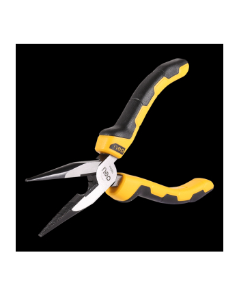 Deli Tools Szczypce Wydłużone Proste Edl2106, 6'' (Żółte) 27048
