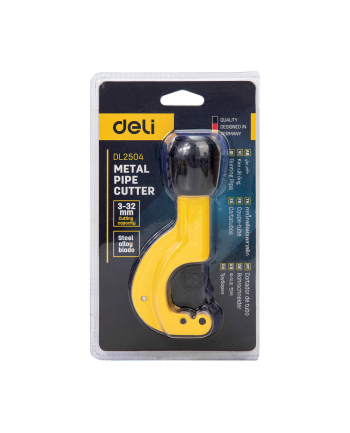 Deli Tools Obcinak Do Rur Metalowych Edl2504 32mm Zółty