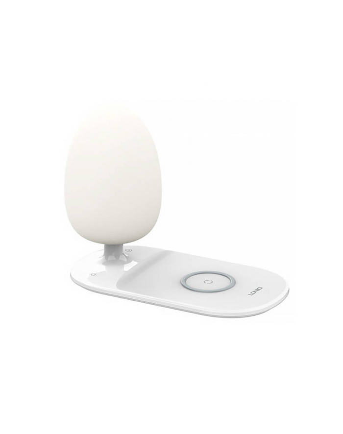 Ldnio Lampka Nocna Z Funkcją Ładowania Bezprzewodowego Qi (Biała) (Y3) główny