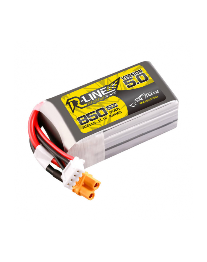 Tattu R Line Wersja 5.0 850Mah 3S 11.1V 150C Xt30U F TAA8503S15X3 główny
