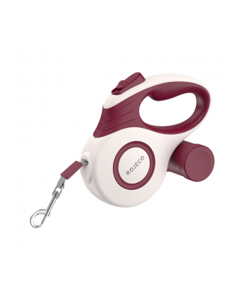 Rojeco Smycz A12 5m 35kg Biało Czerwony RSSQYSTE5M05