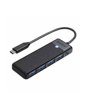 Orico Hub USB-C 4 porty USB-A 3.0 5Gbps czarny (PAPW4AC3015BKEP) nr 1