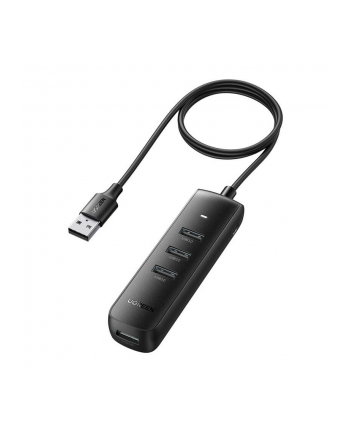 Ugreen Adapter 4W1 Cm416 Hub Usb Do 4X Usb 1M Czarny (80657B)
