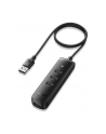 Ugreen Adapter 4W1 Cm416 Hub Usb Do 4X Usb 1M Czarny (80657B) - nr 2