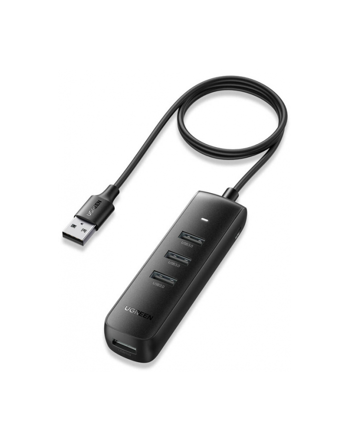 Ugreen Adapter 4W1 Cm416 Hub Usb Do 4X Usb 1M Czarny (80657B) główny
