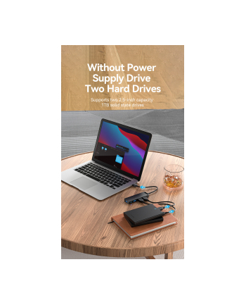Vention 4-Portowy Hub Usb 3.0 0,5M (CHLBD)