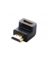 Ugreen adapter łącznik kątowy HDMI dolny czarny (20109) - nr 2