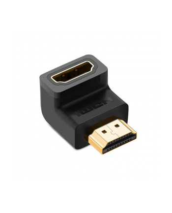 Ugreen adapter łącznik kątowy HDMI dolny czarny (20109) nr 2