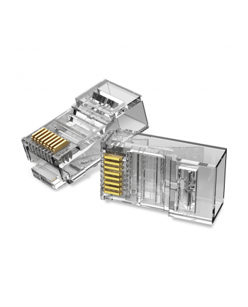 ADAPTER VENTION CAT.5E UTP RJ45 MODULAR PLUG TRANSPARENT 100 nr 2