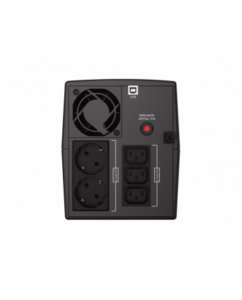 Conceptronic Ups Conceptronic Zasilacz Ups Technologia Line-Interactive 1,5 Kva 900 W 5 X Gniazdo Sieciowe (ZEUS08EM) nr 2