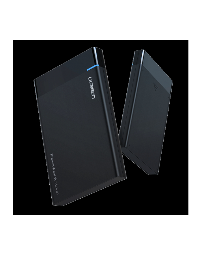 Ugreen HDD/SSD 2,5'' US221, SATA 3.0, USB-C, 50cm (czarna) (51483) główny