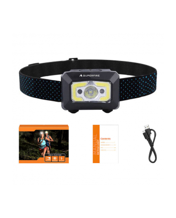 Supfire X30 Z Włącznikiem Bezdotykowym nr 1