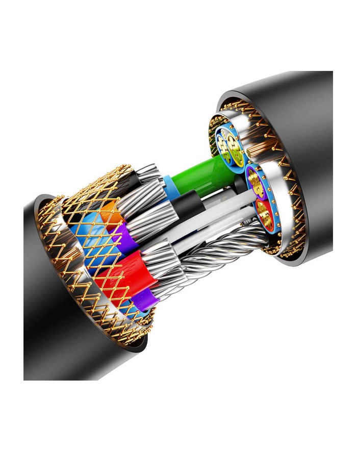 Baseus Przedłuzacz Usb 3.0 Męski Do Żeński Airjoy Series 2M (Czarny) główny
