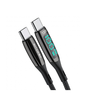 Blitzwolf Kabel Usb-C Do Bw-Tc23 100W 1.8M nr 2